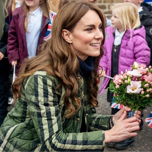 NEW 14K Yellow Gold-Plated White Crystal CZ Encrusted Huggie Hoops w Ruby Dangle - Picture 16 of 16